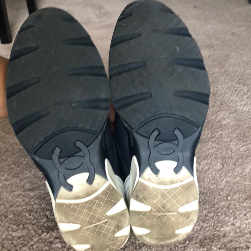 Chanel Navy Trainers - Picture 6 of 6